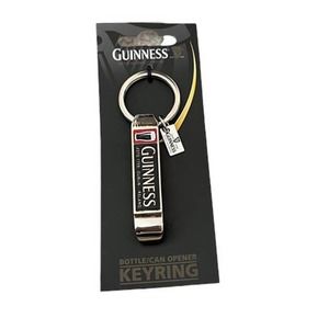 New Set of 2 Guinness Harp Beer Bottle/Can Opener Keyrings
